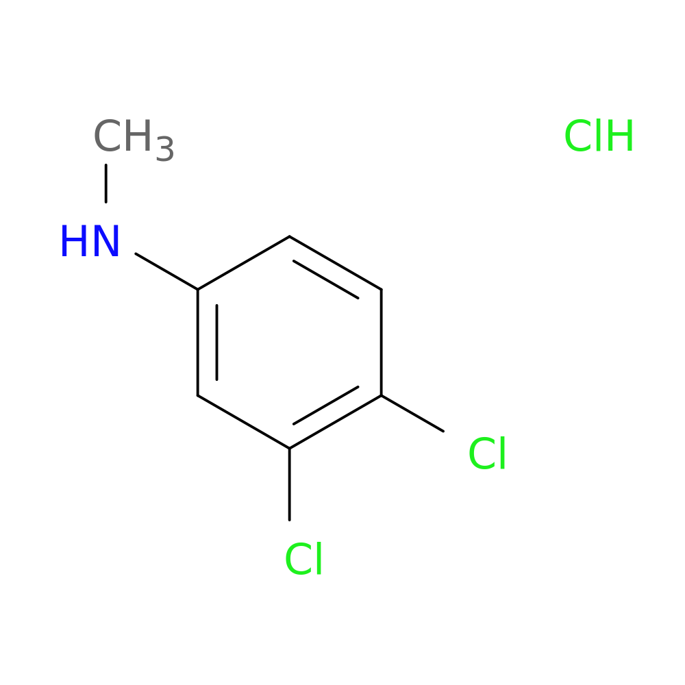 N-Methyl 3,4-dichloroaniline, HCl