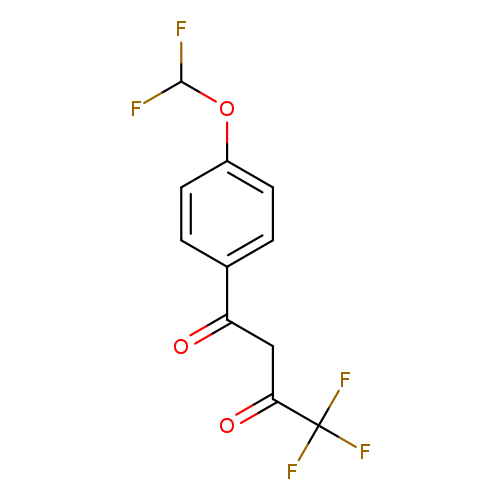 1-[4-(difluoromethoxy)phenyl]-4,4,4-trifluorobutane-1,3-dione