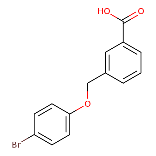 3-[(4-bromophenoxy)methyl]benzoic acid