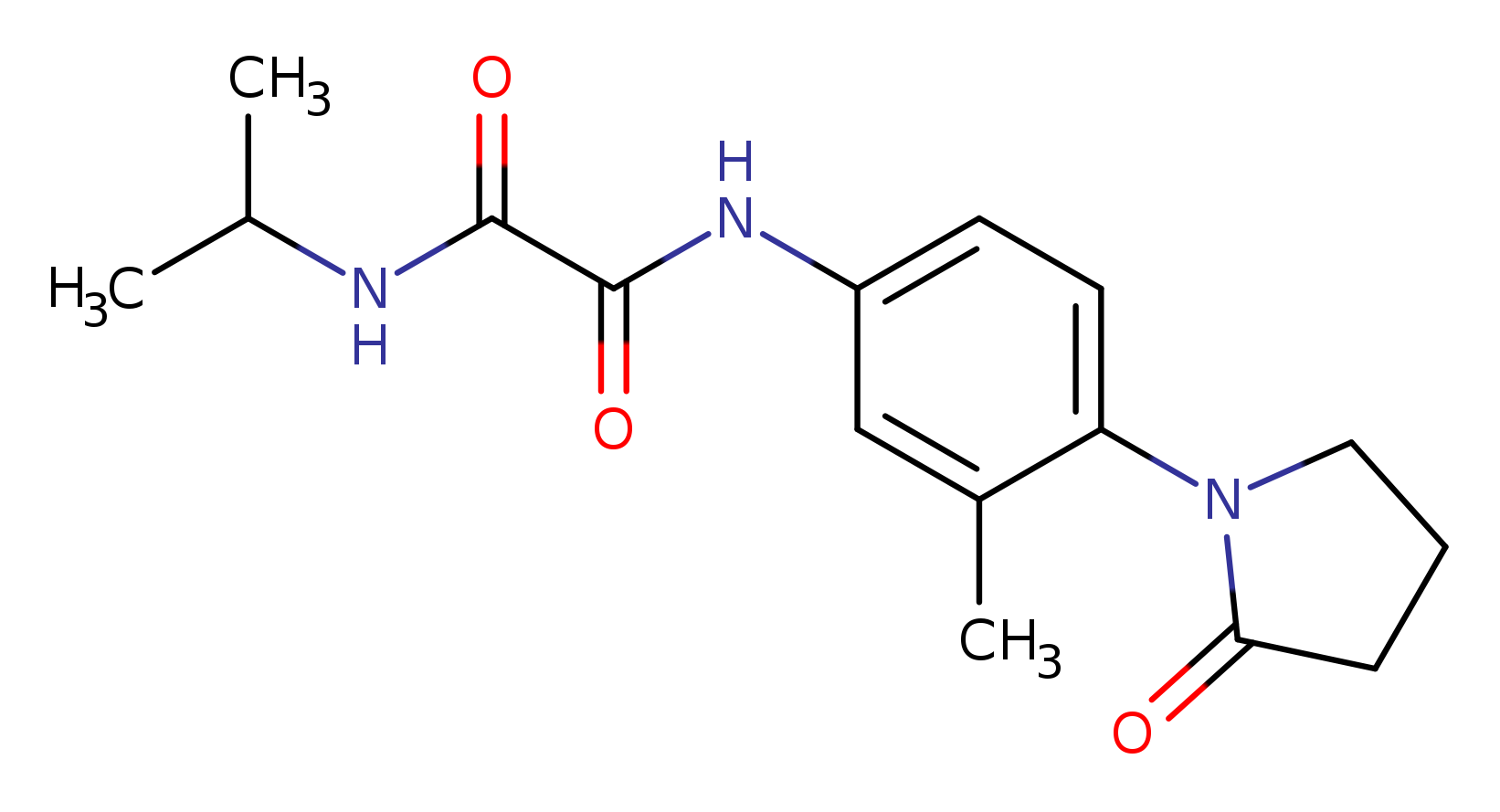 N'-[3-methyl-4-(2-oxopyrrolidin-1-yl)phenyl]-N-(propan-2-yl)ethanediamide