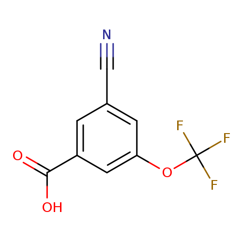 3-Cyano-5-(trifluoromethoxy)benzoic acid