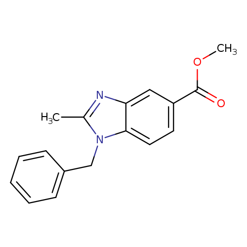 Methyl 1-benzyl-2-methyl-1,3-benzodiazole-5-carboxylate