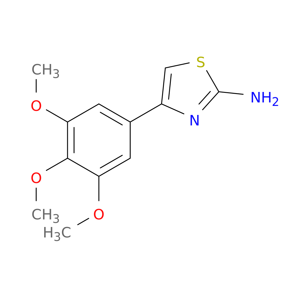 4-(3,4,5-trimethoxyphenyl)-1,3-thiazol-2-amine