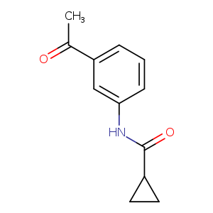 N-(3-Acetylphenyl)cyclopropanecarboxamide
