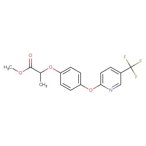 methyl 2-[4-(5-trifluoromethyl-2-pyridyloxy)phenoxy]propionate