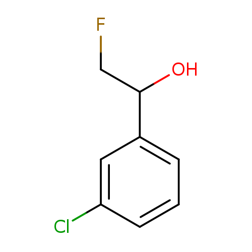 1-(3-chlorophenyl)-2-fluoroethan-1-ol