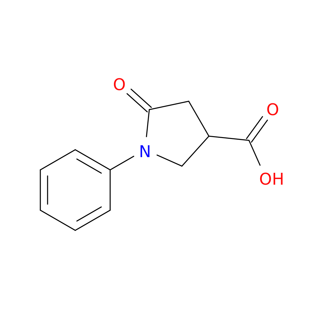 5-Oxo-1-phenylpyrrolidine-3-carboxylic acid