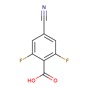 Benzoic acid, 4-cyano-2,6-difluoro-