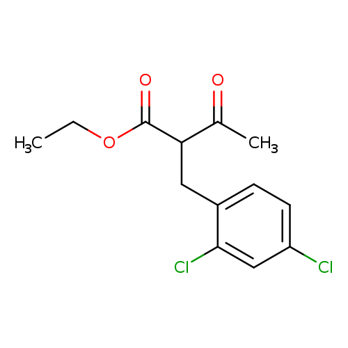ethyl 2-[(2,4-dichlorophenyl)methyl]-3-oxobutanoate