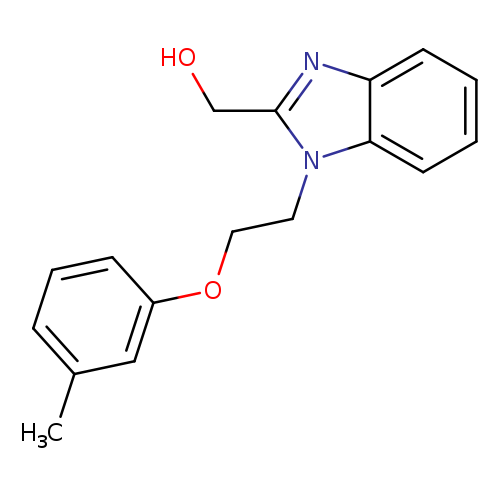 (1-(2-(3-methylphenoxy)ethyl)-1H-benzimidazol-2-yl)methanol