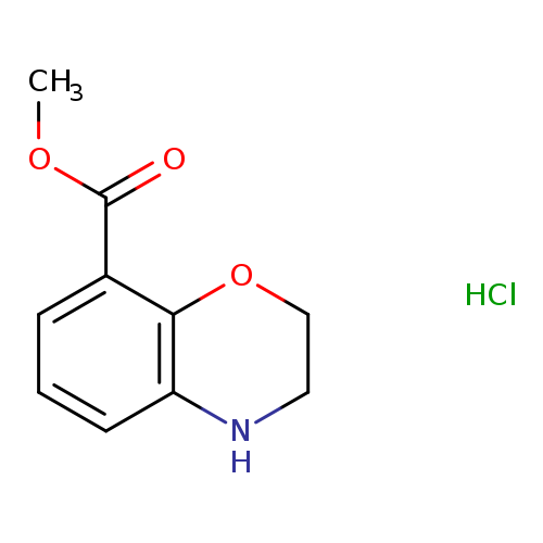 Methyl 3,4-dihydro-2H-benzo[b][1,4]oxazine-8-carboxylate hydrochloride