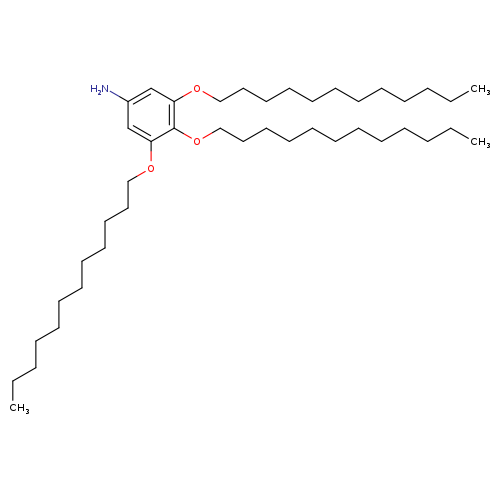 Benzenamine, 3,4,5-tris(dodecyloxy)-