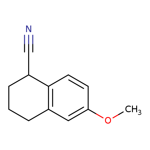 6-methoxy-1,2,3,4-tetrahydronaphthalene-1-carbonitrile