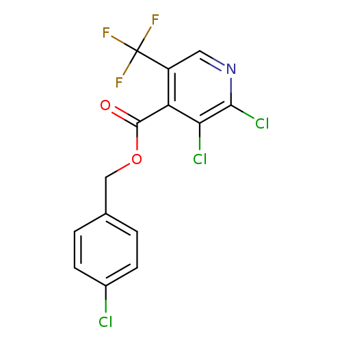 (4-chlorophenyl)methyl 2,3-dichloro-5-(trifluoromethyl)pyridine-4-carboxylate