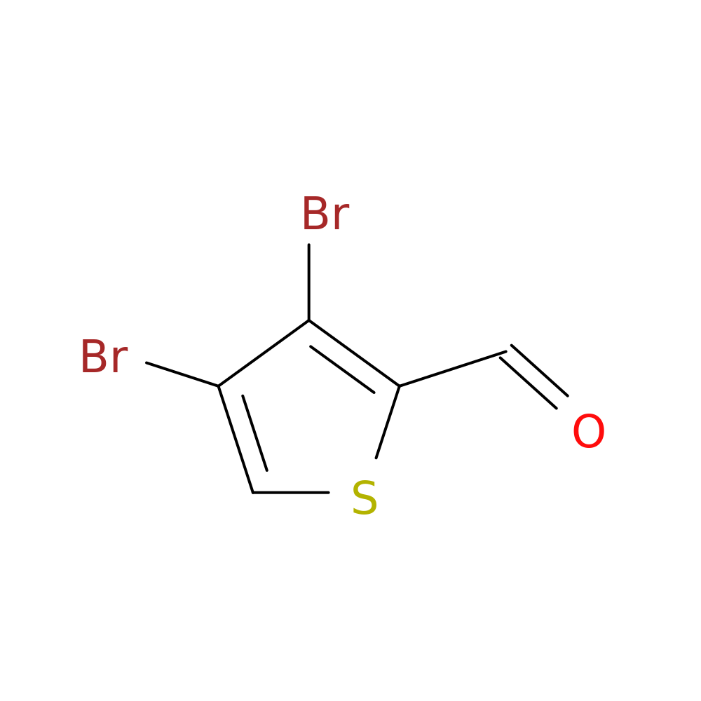 3,4-Dibromothiophene-2-carbaldehyde