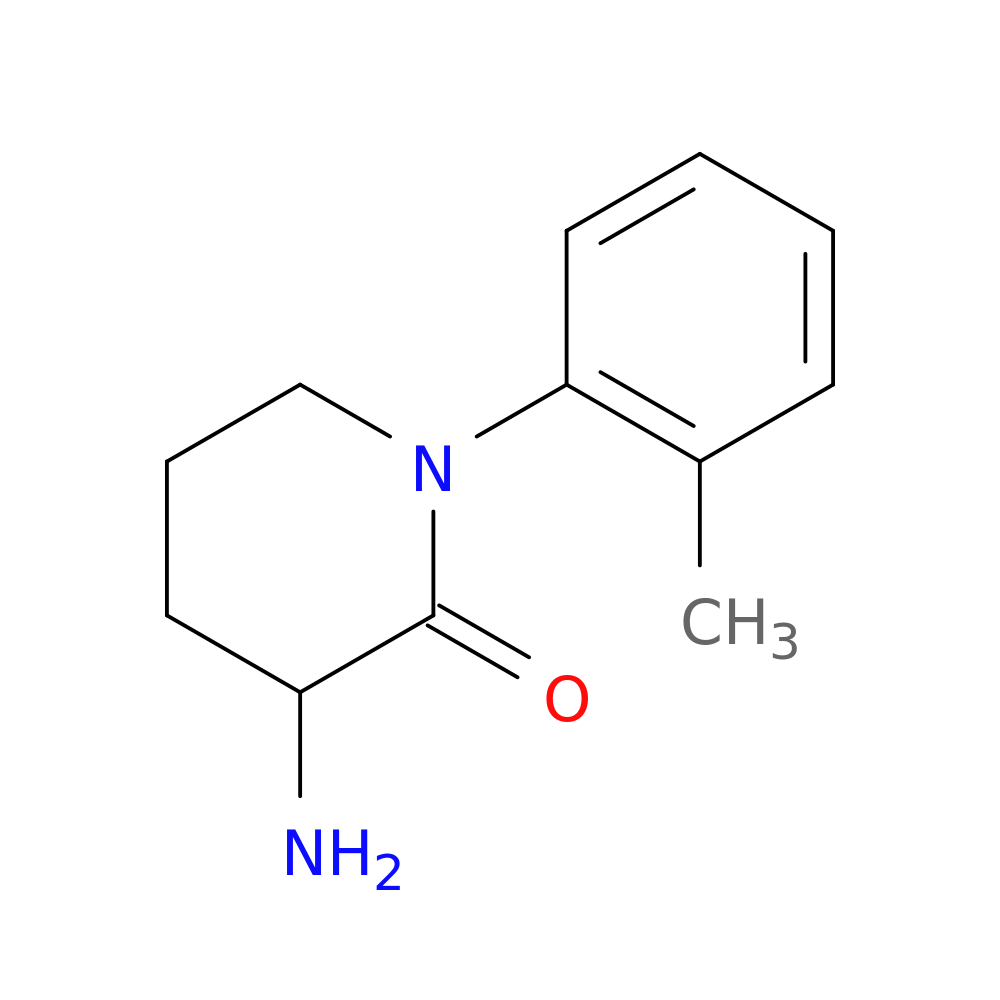 3-amino-1-(2-methylphenyl)piperidin-2-one