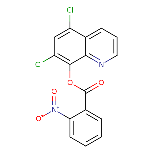 5,7-dichloroquinolin-8-yl 2-nitrobenzoate