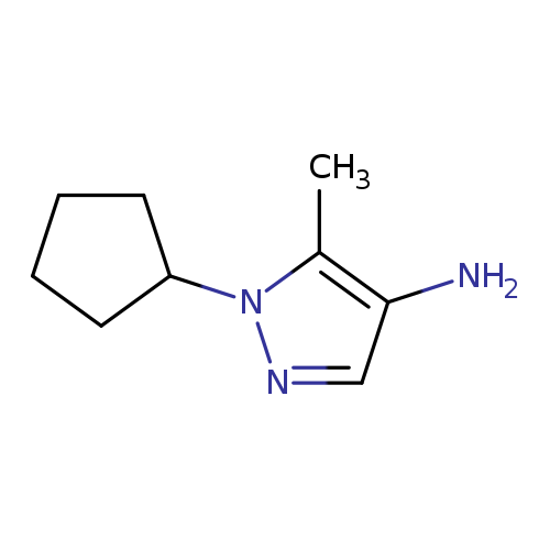 1-cyclopentyl-5-methyl-1H-pyrazol-4-amine