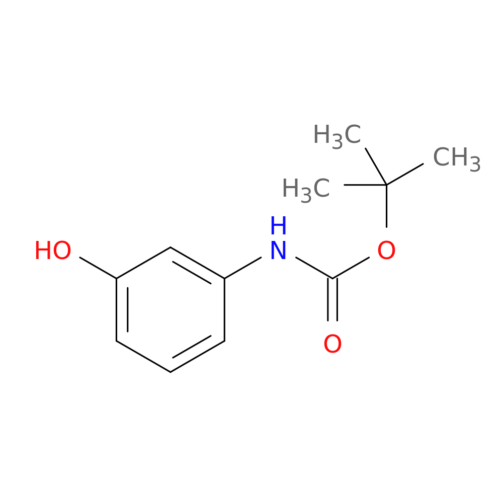 tert-Butyl (3-hydroxyphenyl)carbamate