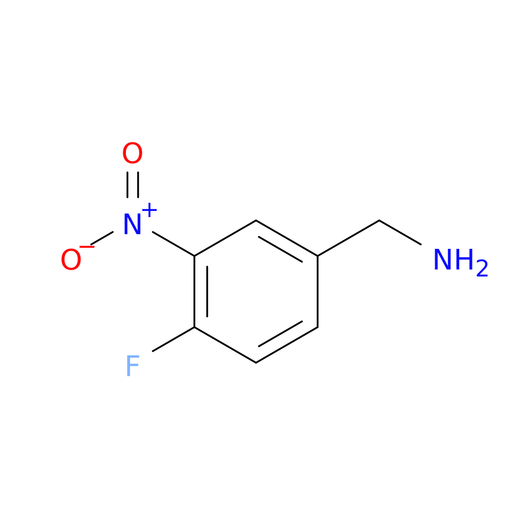 (4-Fluoro-3-nitrophenyl)methanamine