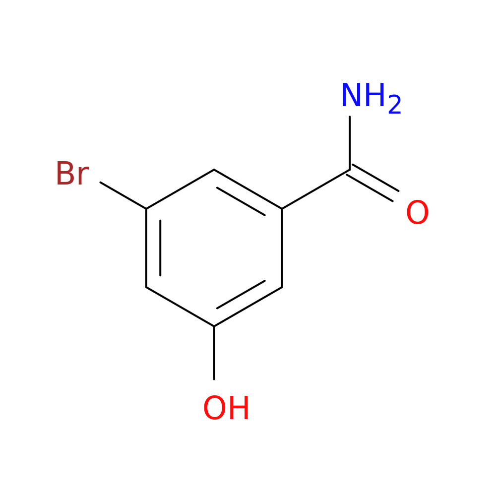 3-Bromo-5-hydroxybenzamide