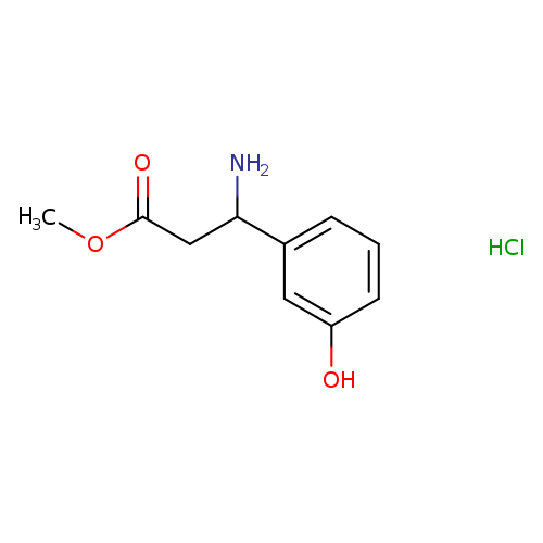 METHYL 3-AMINO-3-(3-HYDROXYPHENYL)PROPANOATE HCL