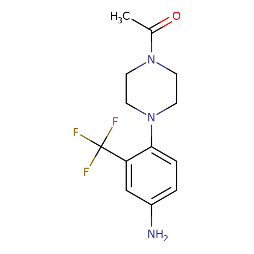 1-[4-(4-Amino-2-trifluoromethylphenyl)piperazin-1-yl]ethanone