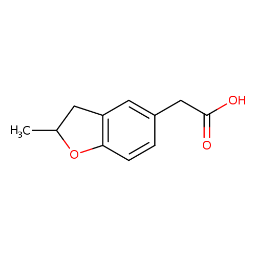 2-(2-methyl-2,3-dihydro-1-benzofuran-5-yl)acetic acid