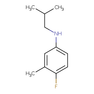 N-(4-fluoro-3-methylphenyl)-N-isobutylamine
