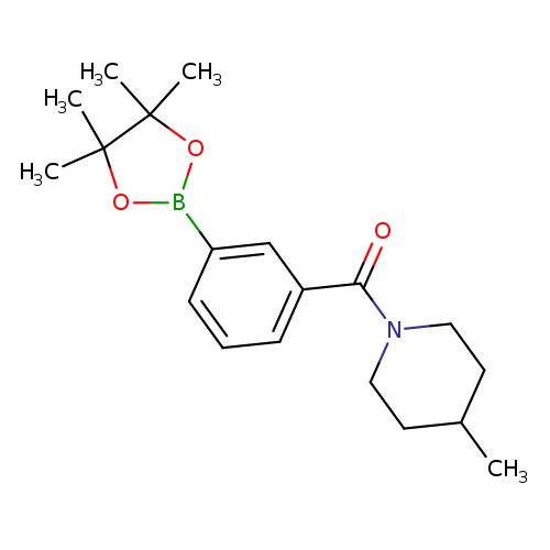 (4-Methylpiperidin-1-yl)(3-(4,4,5,5-tetraMethyl-1,3,2-dioxaborolan-2-yl)phenyl)Methanone