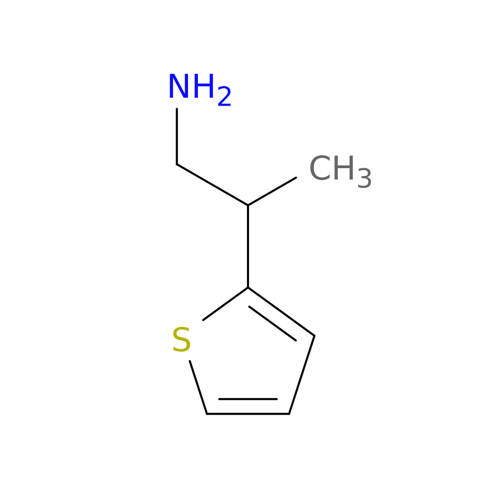 2-(thiophen-2-yl)propan-1-amine