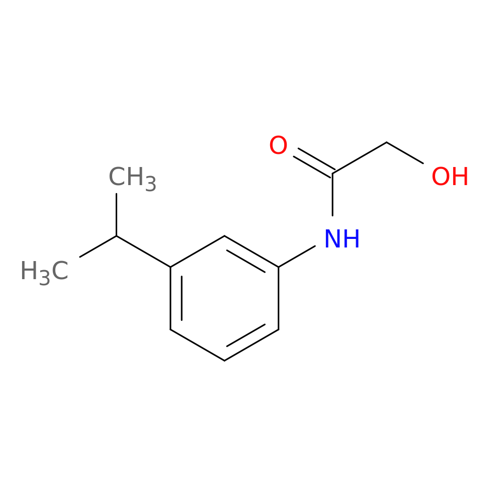 2-hydroxy-N-[3-(propan-2-yl)phenyl]acetamide