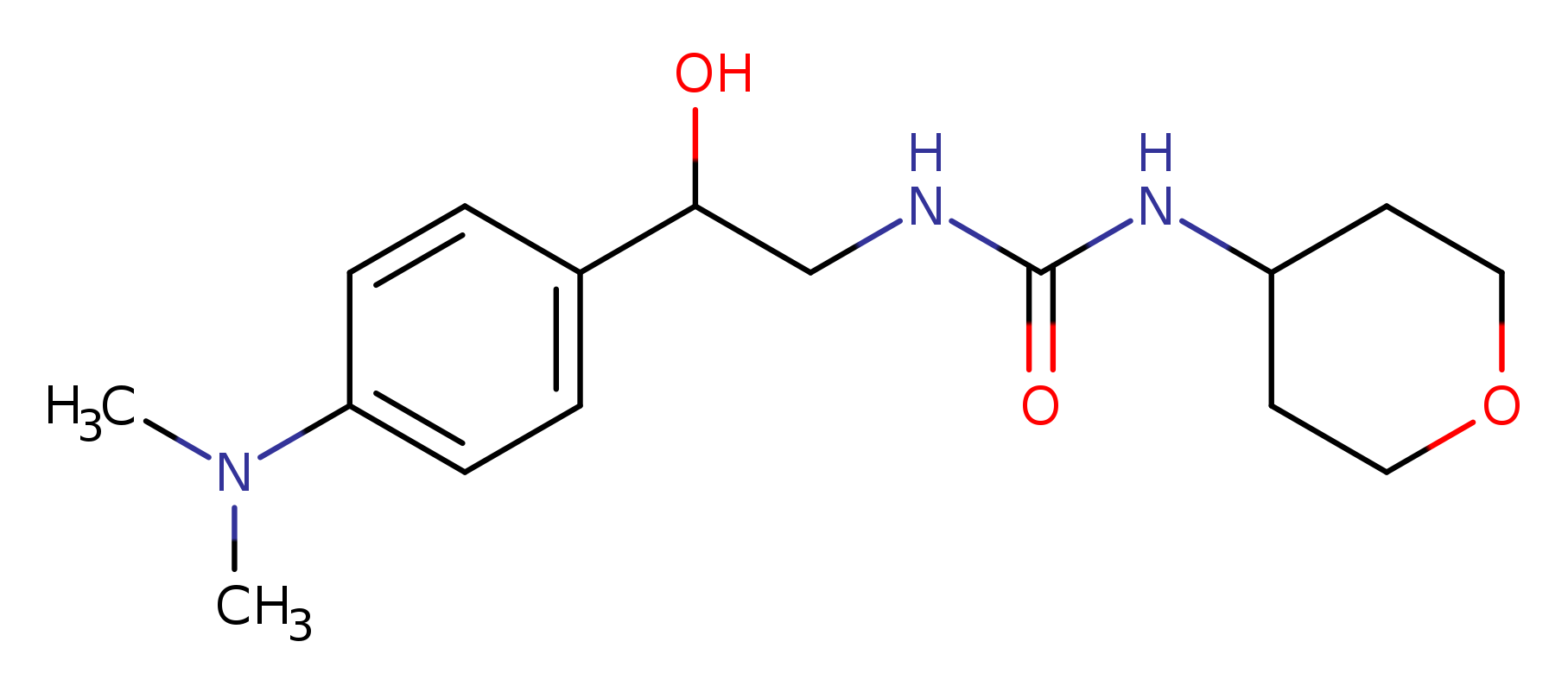 3-{2-[4-(dimethylamino)phenyl]-2-hydroxyethyl}-1-(oxan-4-yl)urea