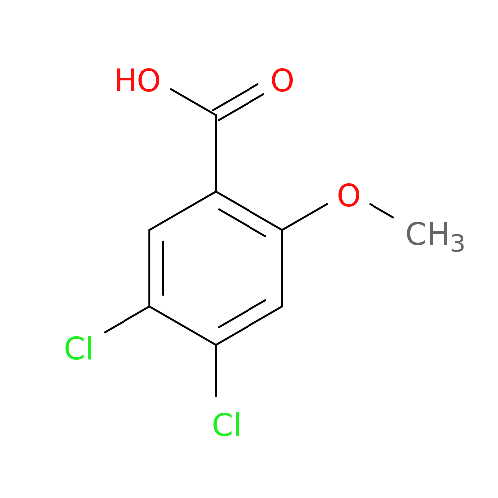 4,5-dichloro-2-methoxybenzoic acid
