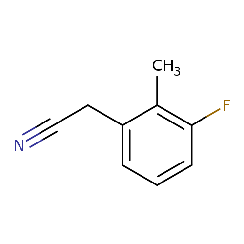Benzeneacetonitrile, 3-fluoro-2-methyl- (9CI)