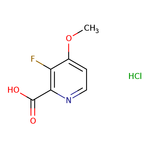 3-fluoro-4-methoxypyridine-2-carboxylic acid hydrochloride