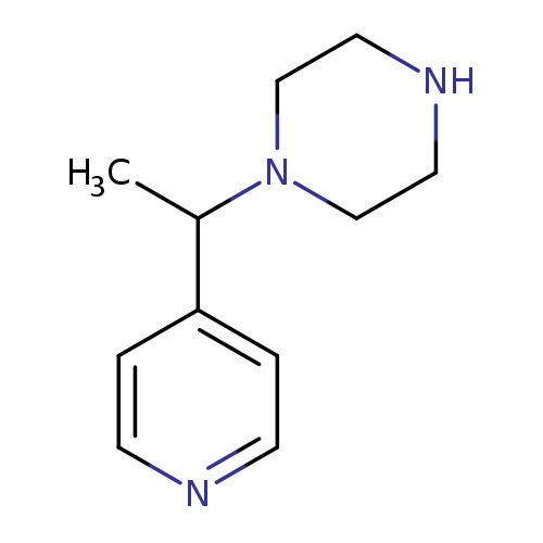 1-(1-(Pyridin-4-yl)ethyl)piperazine trihydrochloride