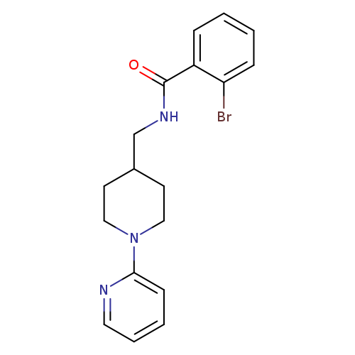 2-bromo-N-{[1-(pyridin-2-yl)piperidin-4-yl]methyl}benzamide