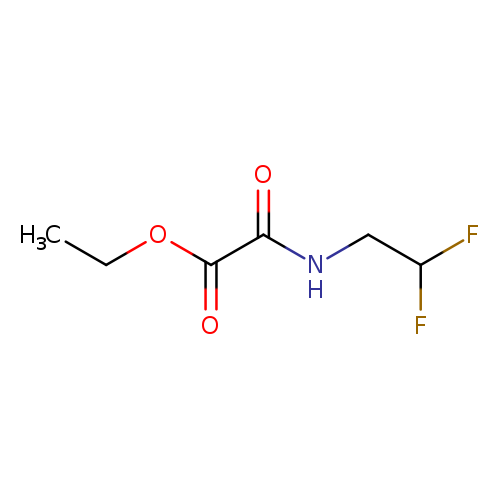 ethyl [(2,2-difluoroethyl)carbamoyl]formate