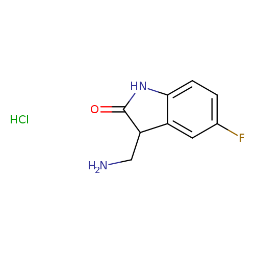 3-(Aminomethyl)-5-fluoroindolin-2-one hydrochloride