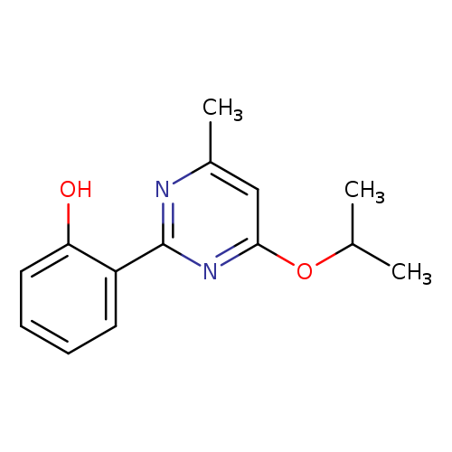 2-(4-Isopropoxy-6-methyl-2-pyrimidinyl)phenol