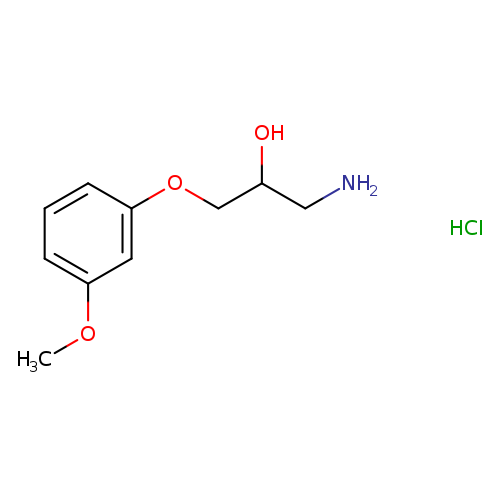 1-Amino-3-(3-methoxyphenoxy)-2-propanol hydrochloride