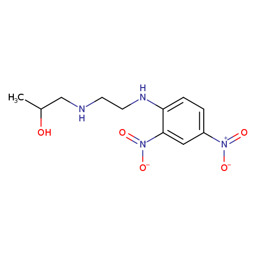 1-({2-[(2,4-Dinitrophenyl)amino]ethyl}amino)propan-2-ol