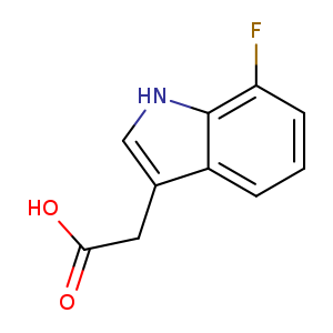 1H-Indole-3-aceticacid,7-fluoro-(9CI)