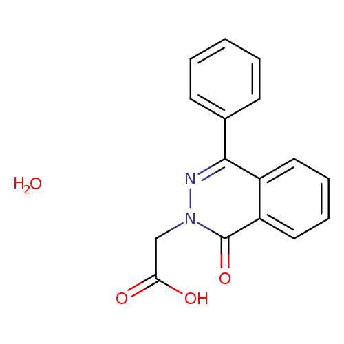 (1-Oxo-4-phenyl-2(1h)-phthalazinyl)acetic acid hydrate