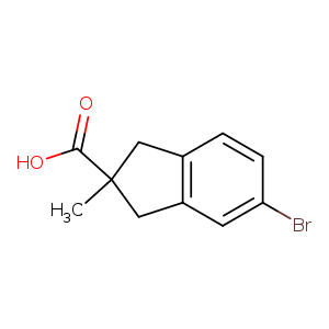 5-bromo-2-methyl-2,3-dihydro-1H-indene-2-carboxylic acid