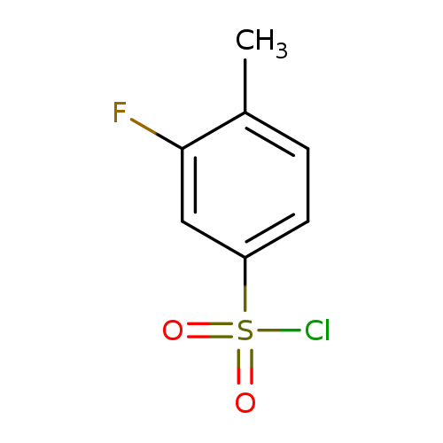 3-Fluoro-4-methylbenzene-1-sulfonyl chloride