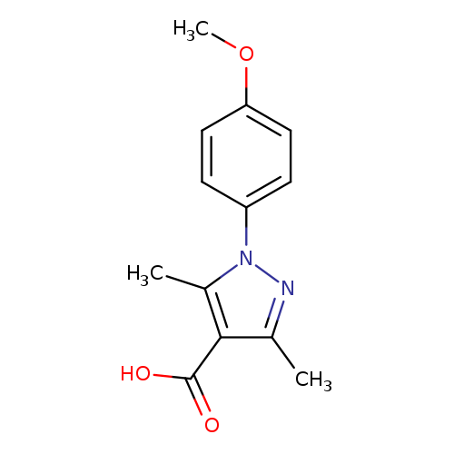 1-(4-Methoxyphenyl)-3,5-dimethyl-1H-pyrazole-4-carboxylic acid