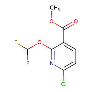 Methyl6-chloro-2-(difluoromethoxy)nicotinate