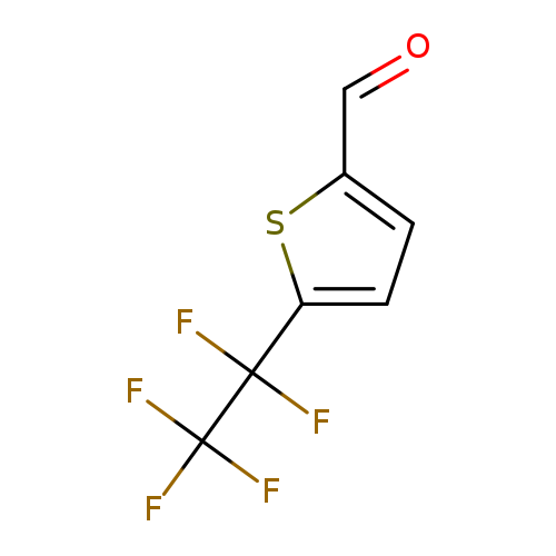 5-(1,1,2,2,2-pentafluoroethyl)thiophene-2-carbaldehyde
